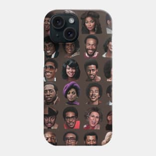 60s and 70s Black Music Phone Case