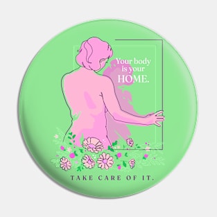 girl body motivational quote Pin