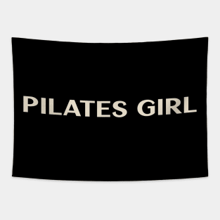 Pilates Girl Funny Girl Ironic Girl Tapestry