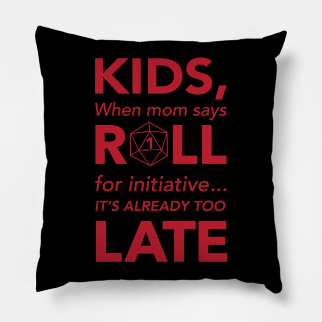 Mom the DM Pillow by jenni_knightess