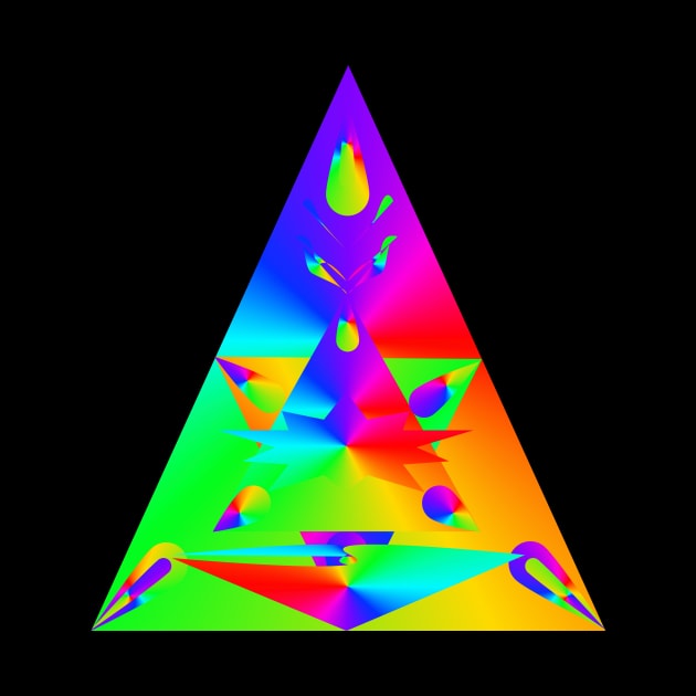 Illuminati all seeing eye Rainbow by Prodanrage2018