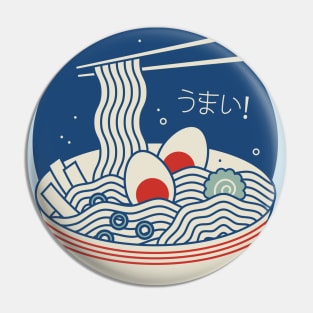 Yummy Delicious Ramen Bowl Pin