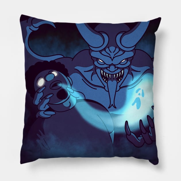 Demons Pillow by artofbryson