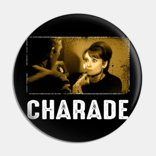 Regina Lampert's Intrigue Charades Movie-Inspired Couture Graphic T-Shirt Pin