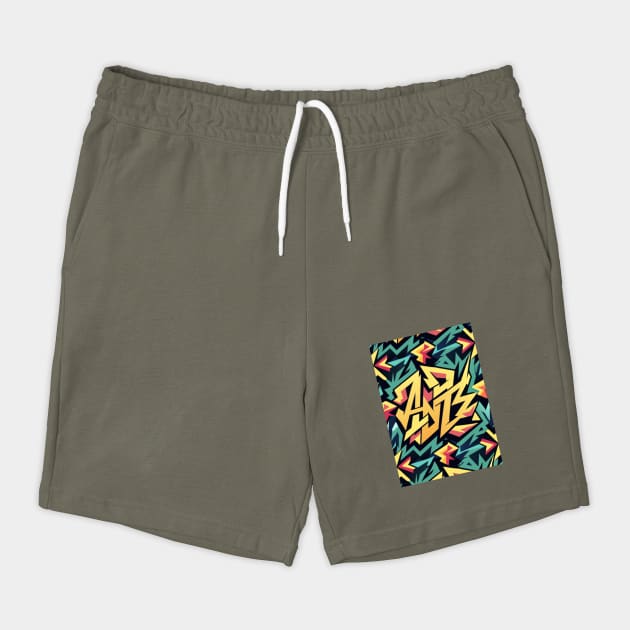 Abstract Graffiti Pattern by The WYLD Tribe