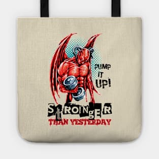 fitness evil Tote