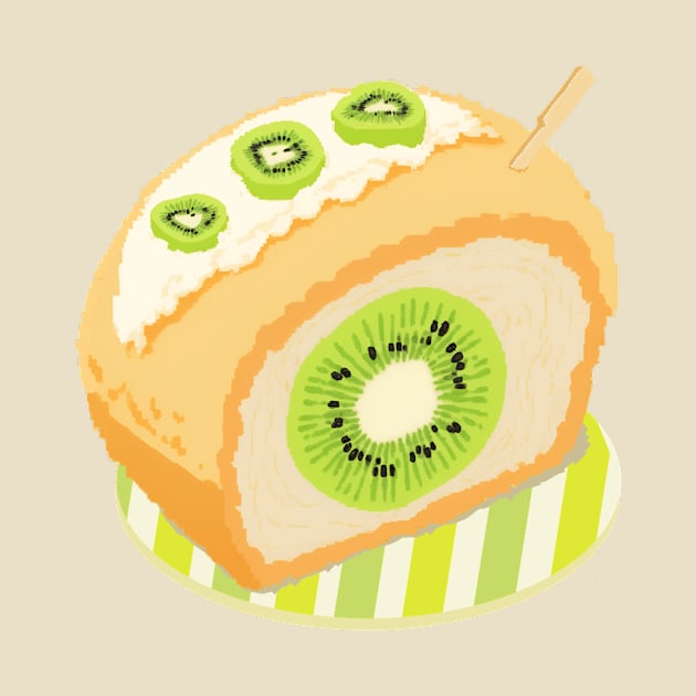 Kiwi Cream Puff by SmoonKape