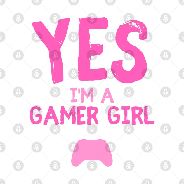 Gamer girl gamer gift saying by ShirtyLife