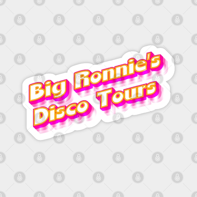 Disco Tours Magnet by VultureVomitInc