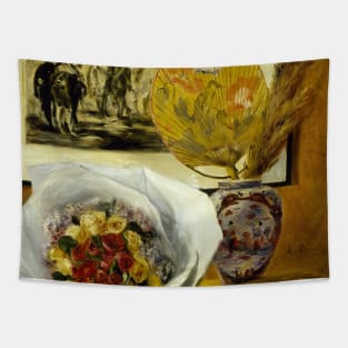 Still Life with Bouquet by Auguste Renoir Tapestry