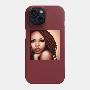 Brown sugar babe Phone Case