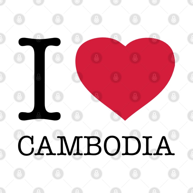 I LOVE CAMBODIA by eyesblau