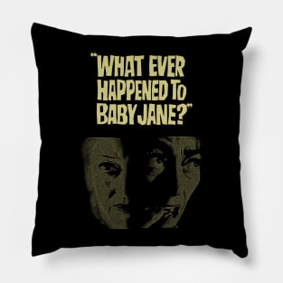 What Ever Happened to Baby Jane Pillow