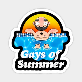 Gays of Summer Relax Magnet