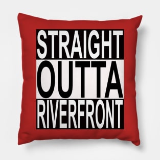 Straight Outta Riverfront Stadium Pillow