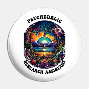 Psychedelic Research Assistant Pin