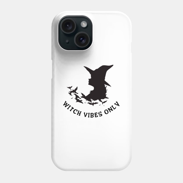 Witch vibes only Phone Case by Illume Stickers