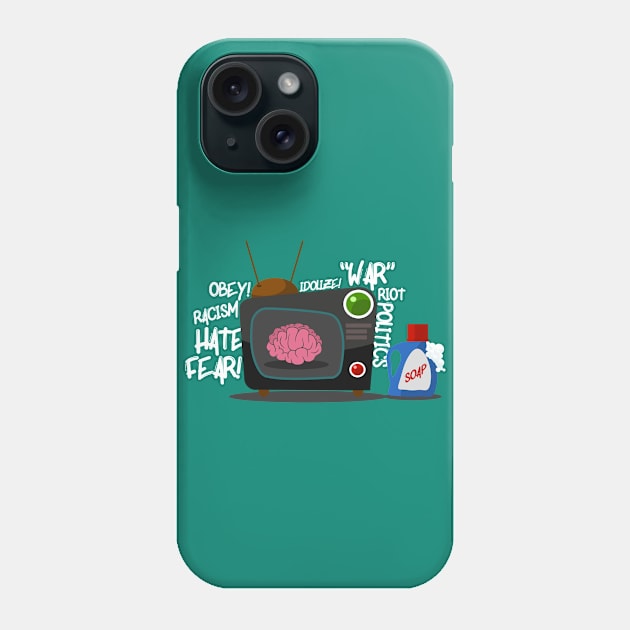 Television Phone Case by mountaintopdesigns