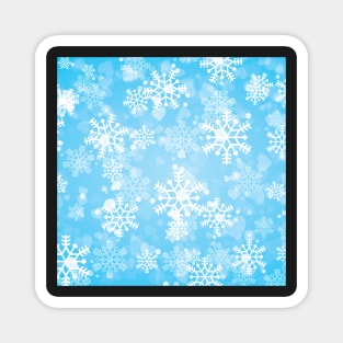 Snowflake, Pattern, Winter, Snow Magnet