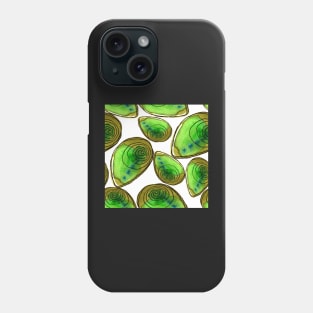 something green. With a spiral. Maybe with a deeper meaning... Phone Case