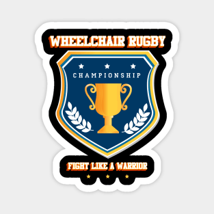 Wheelchair rugby Magnet