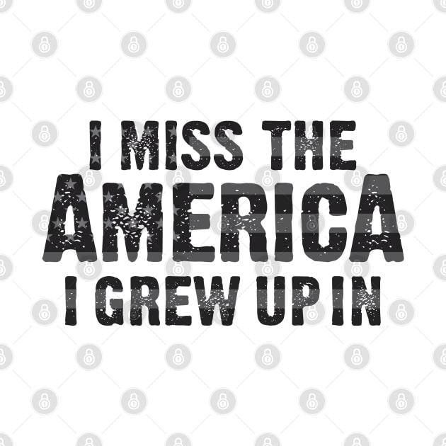 I Miss the America I Grew Up In by Dale Preston Design