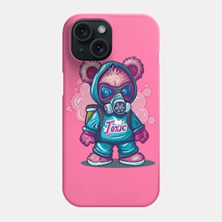 Toxic Teddy Bear 4 Phone Case