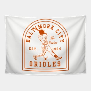 orioles baseball Tapestry