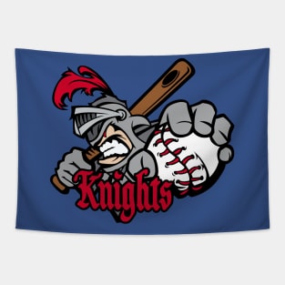 Knights Baseball Logo Tapestry