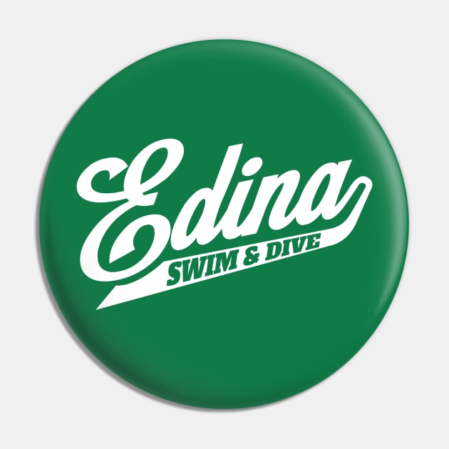 Edina Swim Dive Team Pin by MindsparkCreative