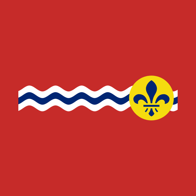 St Louis Missouri City Flag by Yesteeyear