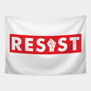 Resist Fist Tapestry