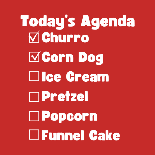 Lispe Today's Agenda Amusement Park & Festival Foods by Lispe