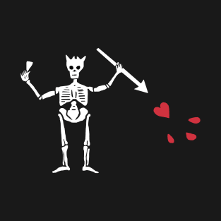 Blackbeard's Flag Skeleton T-Shirt