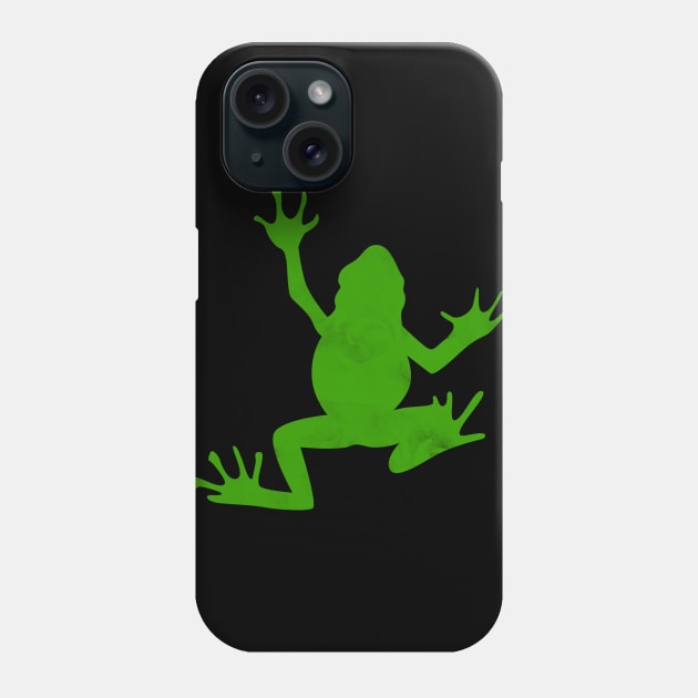 Green Frog Phone Case by Imutobi