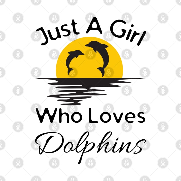 She Loves The Dolphins by HobbyAndArt