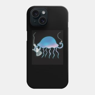 Jamming jellyfish Phone Case