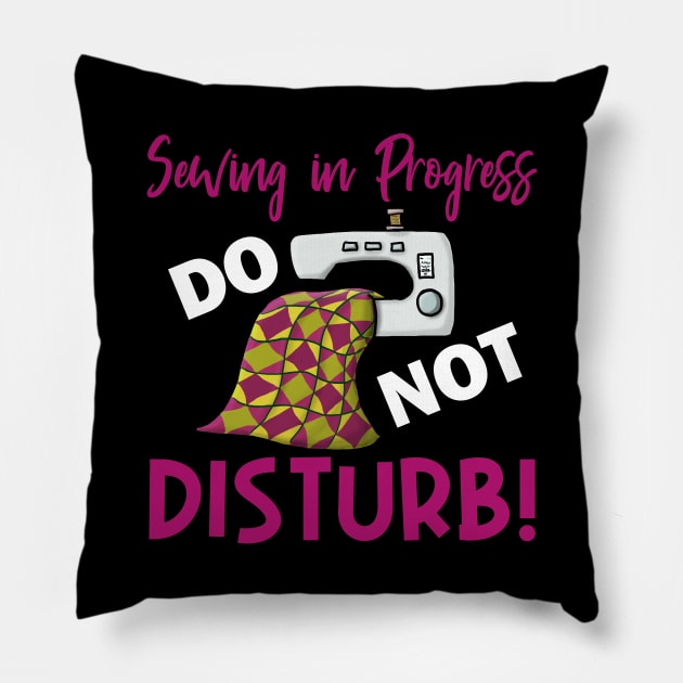 Sewing in progress Pillow by JKP2 Art