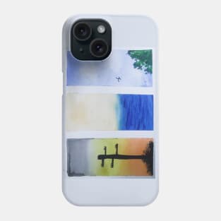 hand drawn paintings Phone Case