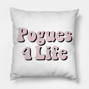 Pale Pink Pogues 4 Life / P4L Pillow