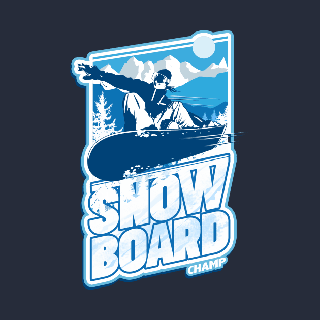 Snowboard Day by PalmGallery