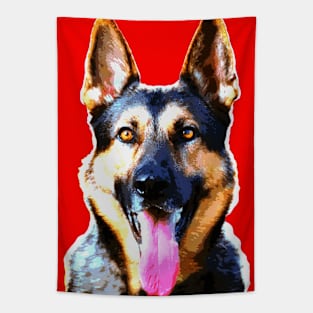 german shepherd Tapestry