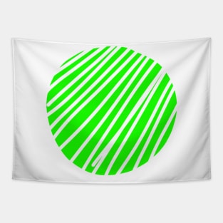 green circle design Tapestry