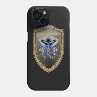 Stormfront (Shield Gold and silver Celtic Rope) Phone Case