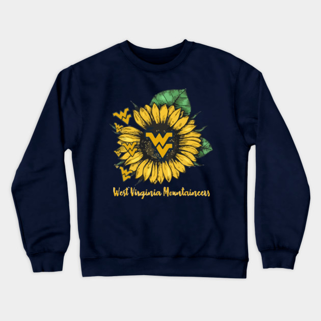 wvu crew neck sweatshirt