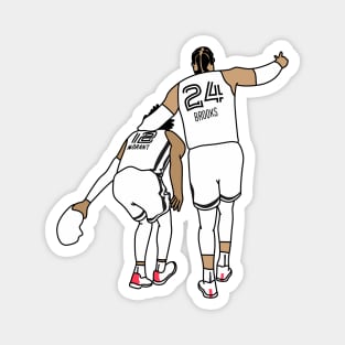 glasses style morant - Griddy Dance Ja Morant - Sticker