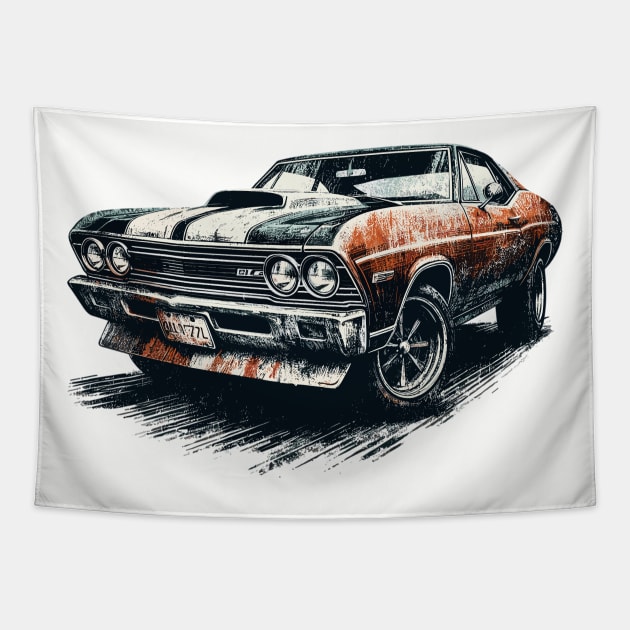 Chevrolet El Camino Tapestry by Vehicles-Art