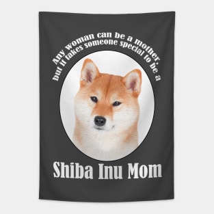 Shiba Inu Mom Tapestry