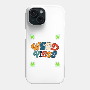 Weed Vibes Retro Phone Case