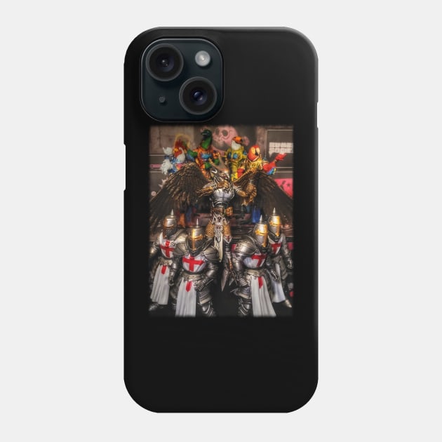 Action Figure Band 7 Phone Case by Toy Culprits